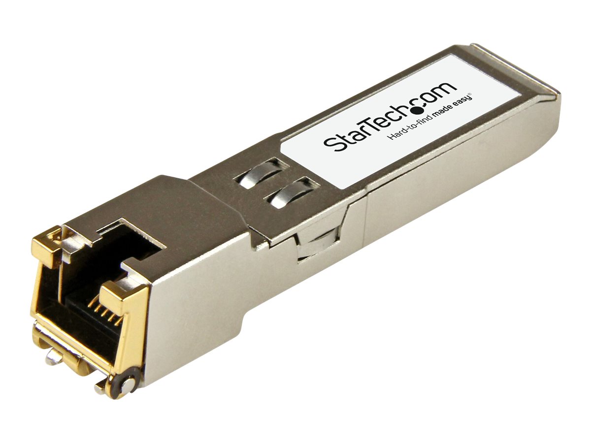 STARTECHCOM Brocade 95Y0549ST kompatibel SFP Module 101001000BaseTX Kupfer RJ45 Kupfer mit DDM Transceiver