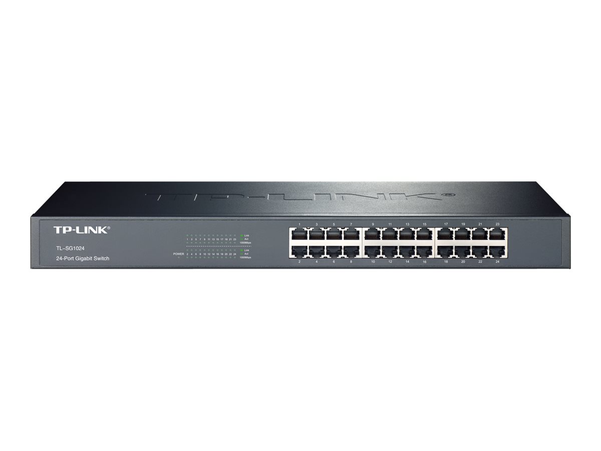 TL-SG1024 24-Port Gigabit Rackmount Switch TL-SG1024 24-Port Gigabit Rackmount Switch