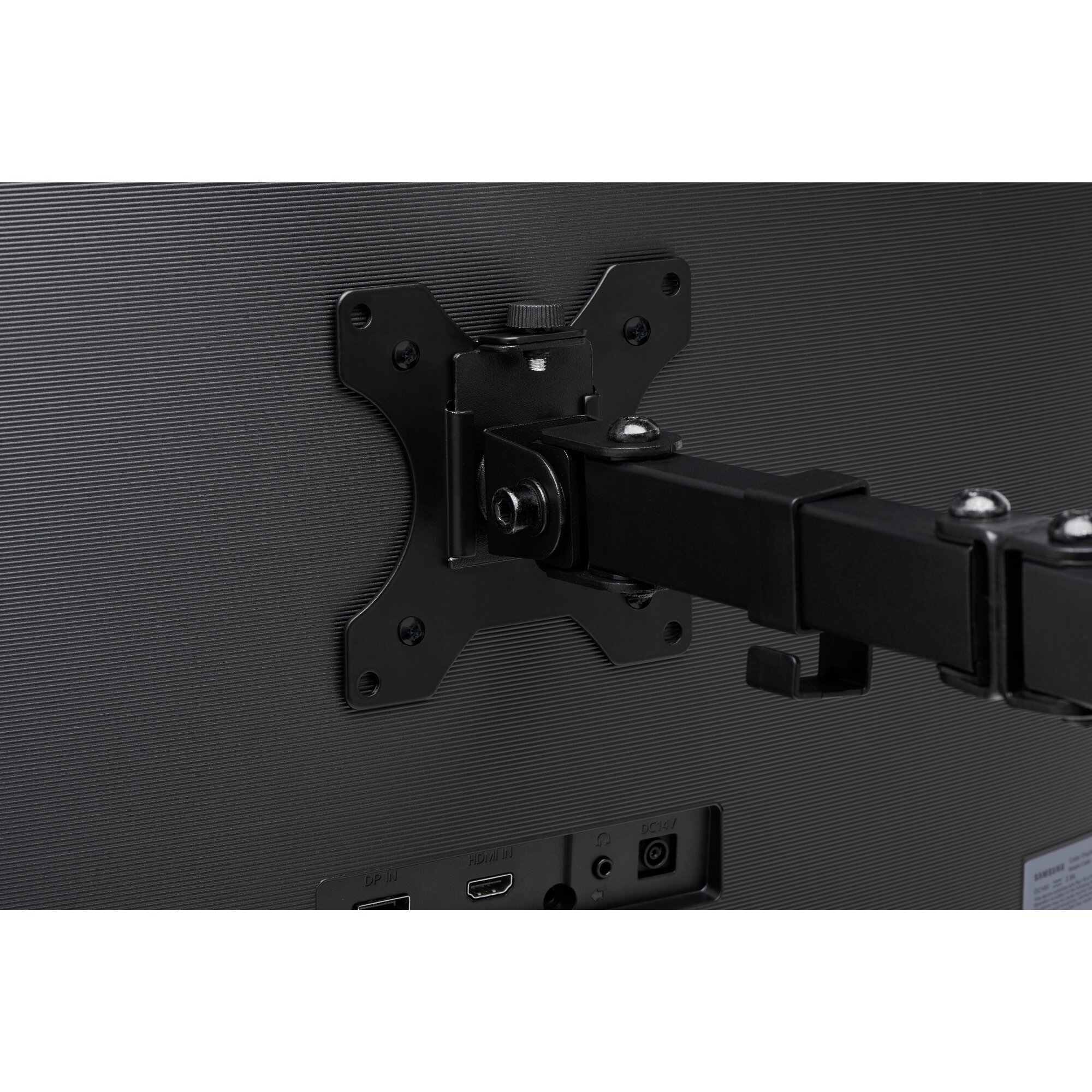 Kensington MonitorHalterung SmartFit Ergo Dual K55409WW schwarz für 2 Monitore, Tischklemme, Tischbohrung