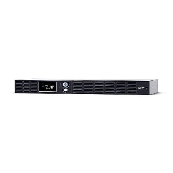 CYBERPOWER Office Rackmount Series OR600ERM1U UPS Rack AC 230V 360Watt 600VA 1phase Ethernet RS232 USB oc 6 1U silver