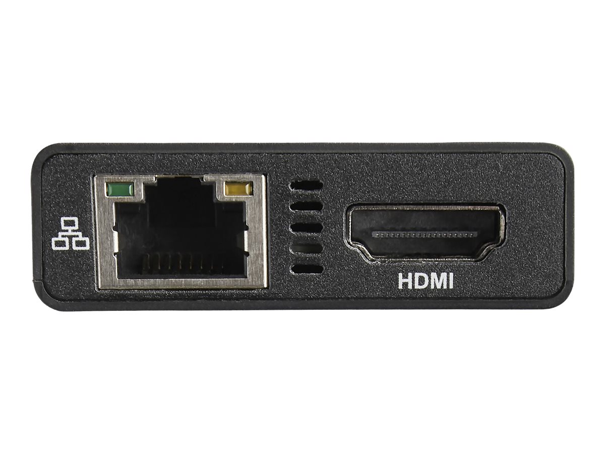 STARTECH.COM USB-C Multiport Adapter - mit Power Delivery USB PD - USB Type C zu 4K HDMI USB 3.0 Gigabit Ethernet Hub