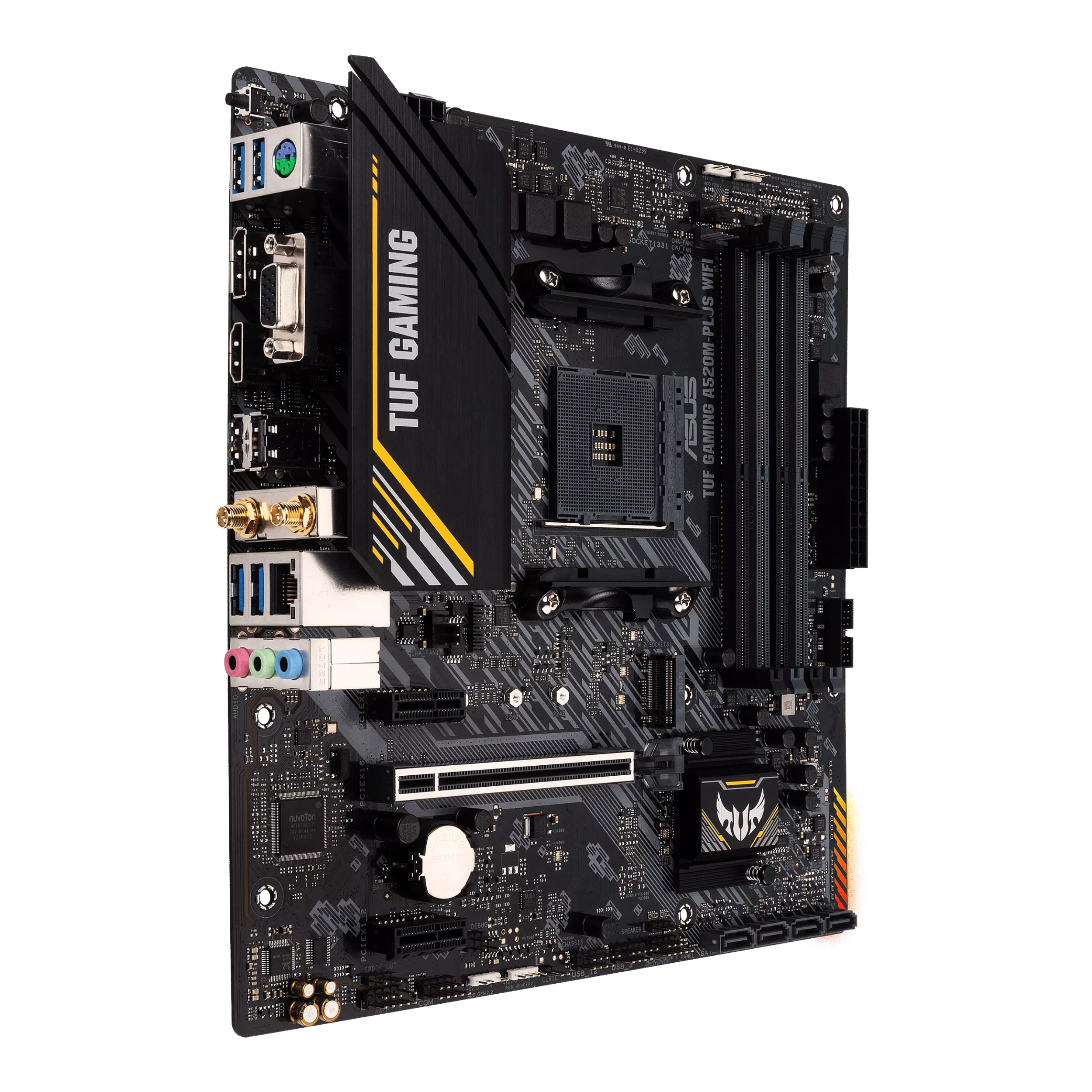 ASUS TUF GAMING A520MPLUS WIFI AMD A520 microATX 4DDR4