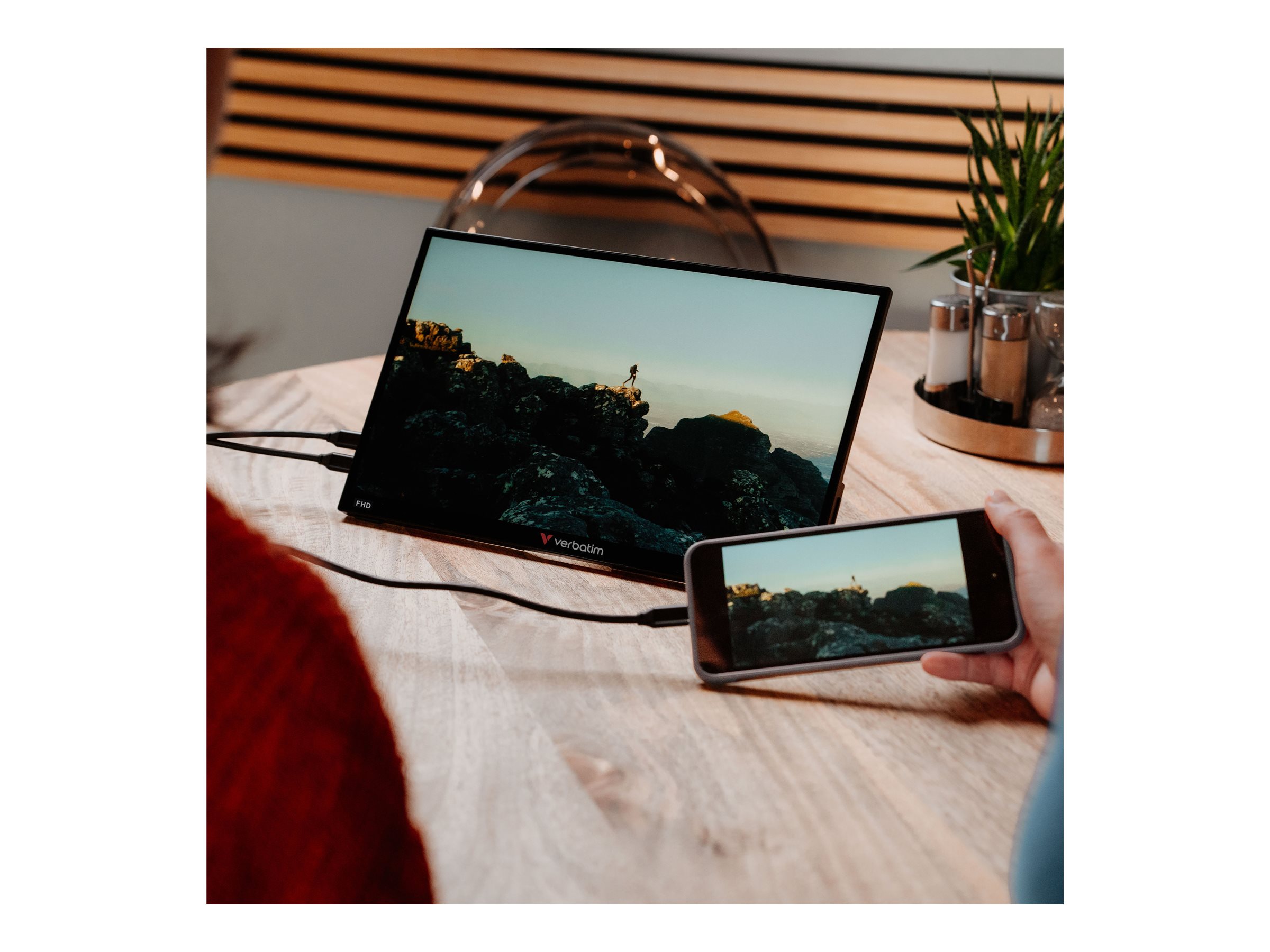 49590 VERBATIM PM14 Monitor 14" (35.6cm)