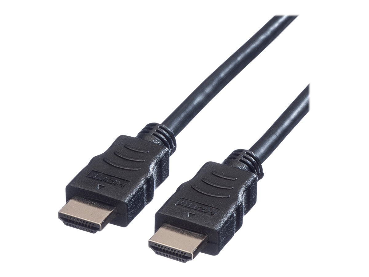 VALUE HDMI High Speed Kabel mit Ethernet schwarz 2m VALUE HDMI High Speed Kabel mit Ethernet schwarz 2m