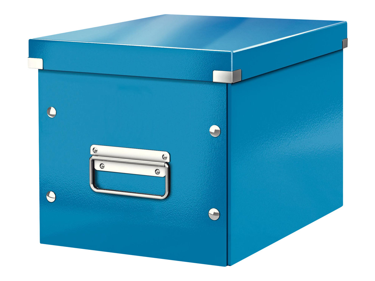 LEITZ Click & Store Aufbewahrungsbox 10,0 l blau 26,0 x 26,0 x 24,0 cm LEITZ Click & Store Aufbewahrungsbox 10,0 l blau 26,0 x 26,0 x 24,0 cm