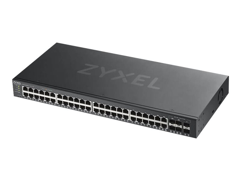 ZYXEL GS1920-48v2 48 Port Smart Managed Switch 48x Gigabit Copper and 4x Gigabit dual pers ZYXEL GS1920-48v2 48 Port Smart Managed Switch 48x Gigabit Copper and 4x Gigabit dual pers