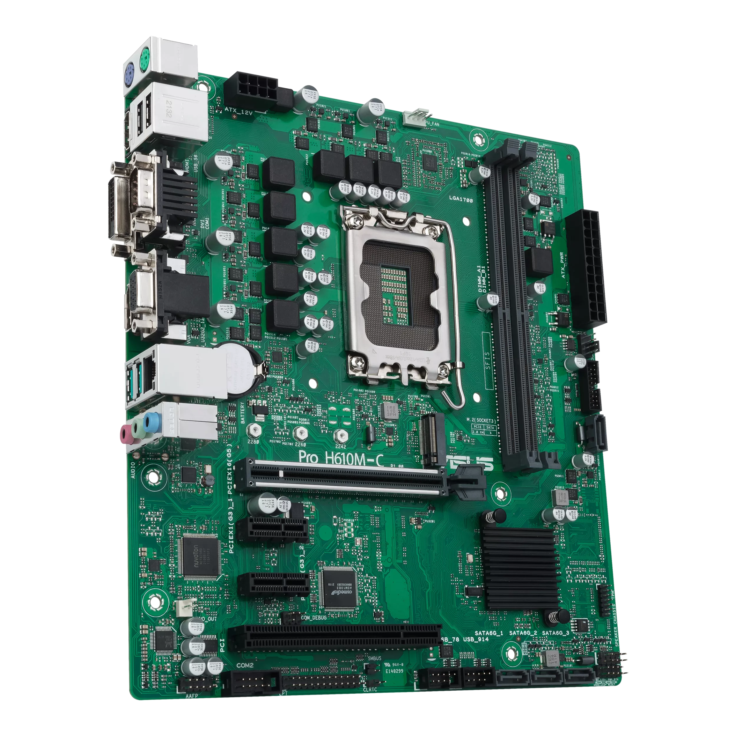 ASUS Pro H610M-C-CSM micro ATX LGA1700 H610