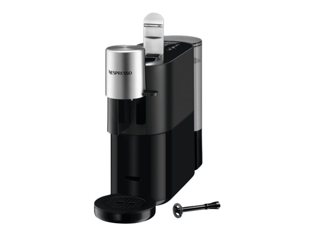Krups XN8908 Nespresso Atelier Kaffeemaschine, schwarz/silber