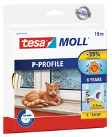 tesa tesamoll® P-Profil Fenster-Dichtungsband weià 9,0 mm x 10,0 m 1 St. tesa tesamoll® P-Profil Fenster-Dichtungsband weià 9,0 mm x 10,0 m 1 St.