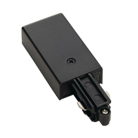 SLV Einspeisung f. 1-Phasen Schiene schwarz Erde links SLV Einspeisung f. 1-Phasen Schiene schwarz Erde links