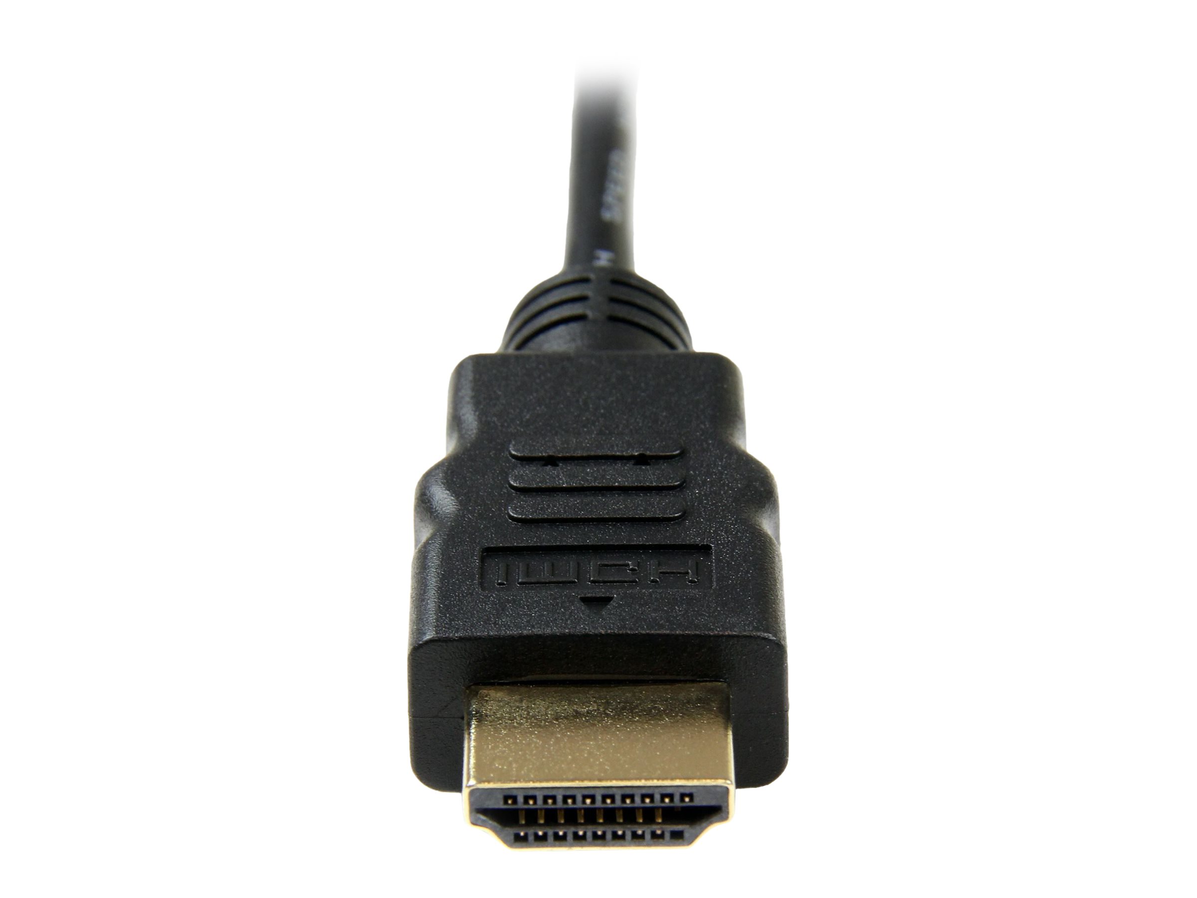 STARTECH.COM 3m High Speed HDMI Cable with Ethernet - HDMI to HDMI Micro - M/M