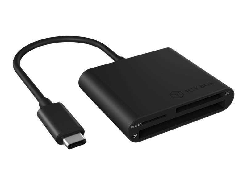 Adapter IcyBox ext Multi Kartenleser TypeC USB 30 extern retail