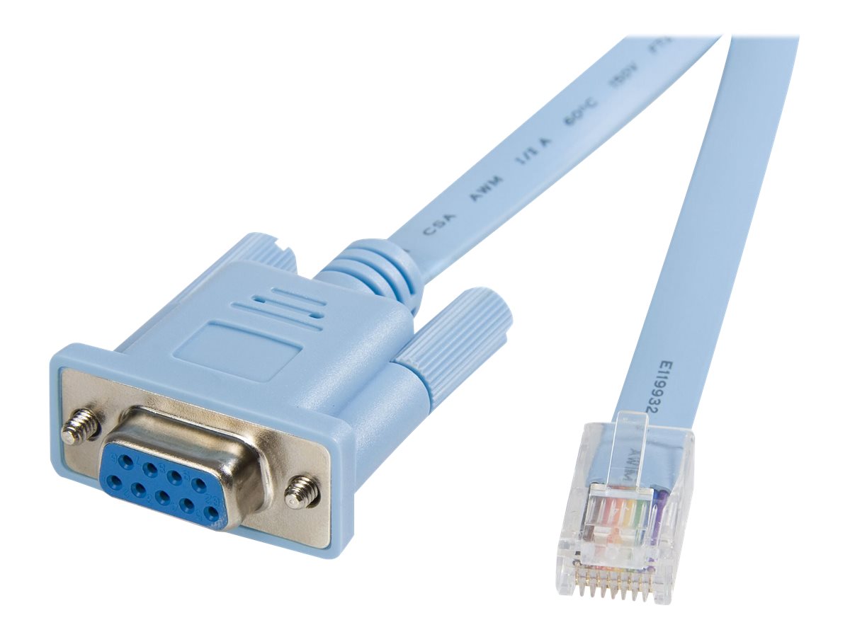 STARTECH.COM 6 ft RJ45 to DB9 Cisco Console Management Router Cable - M/F STARTECH.COM 6 ft RJ45 to DB9 Cisco Console Management Router Cable - M/F