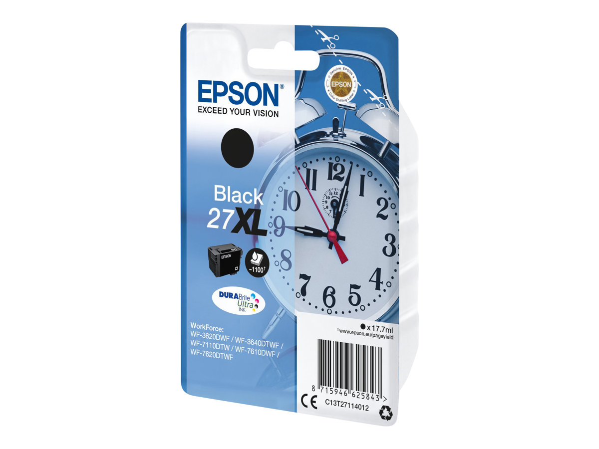 C13T27114012 EPSON WF Tinte black HC