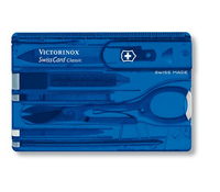 Victorinox V-0.71 22.T2 Multitool SwissCard Saphir transparent Victorinox V-0.71 22.T2 Multitool SwissCard Saphir transparent