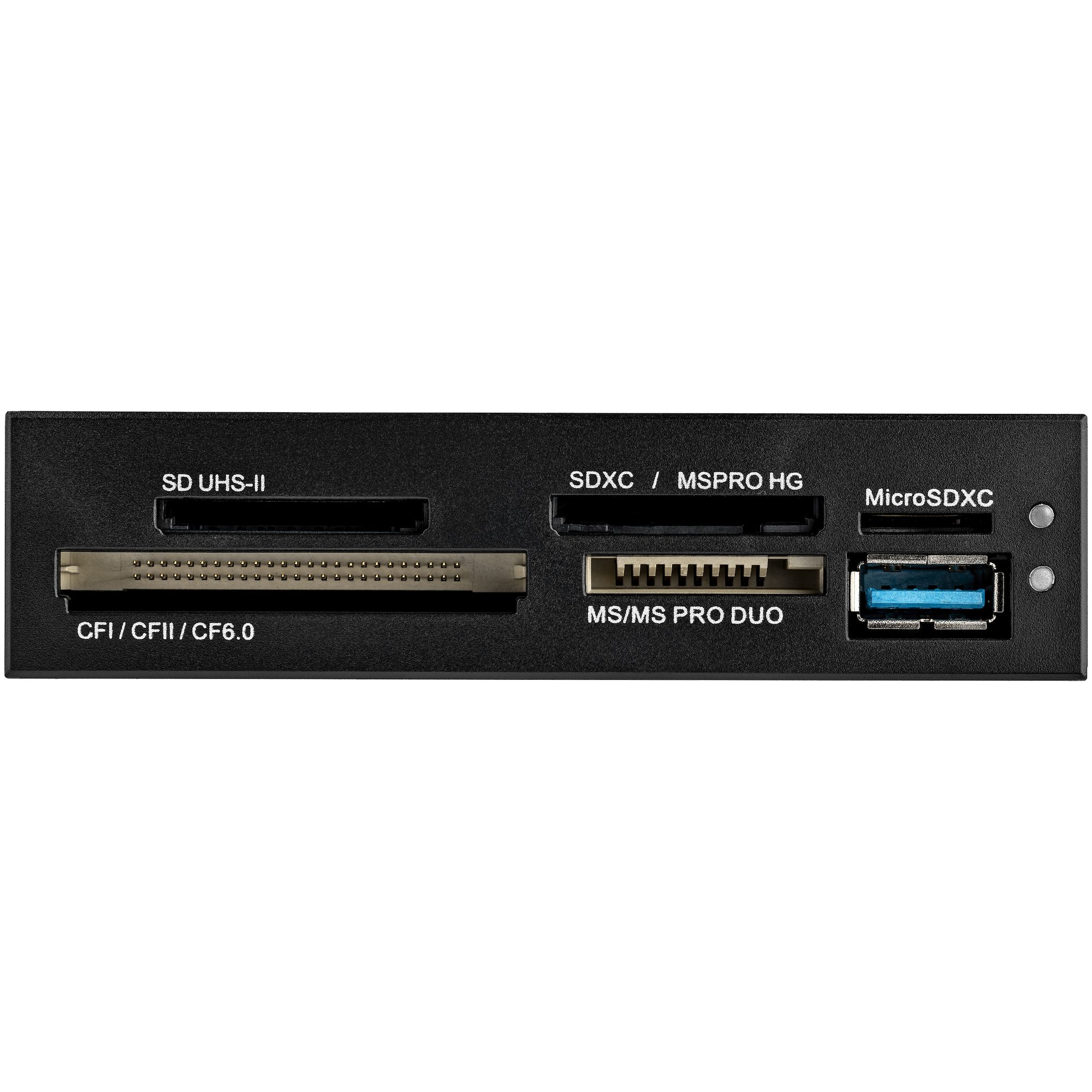 STARTECHCOM USB 30 interner Kartenleser mit UHSII Unterstuetzung SecureDigitalMicro SDMemoryStickCF Kartenlesegeraet