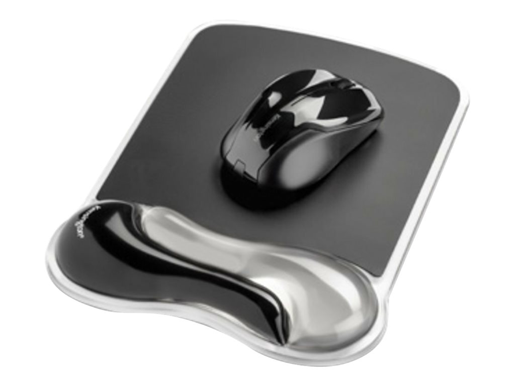 Kensington Mousepad mit Handgelenkauflage Duo Gel schwarz, grau