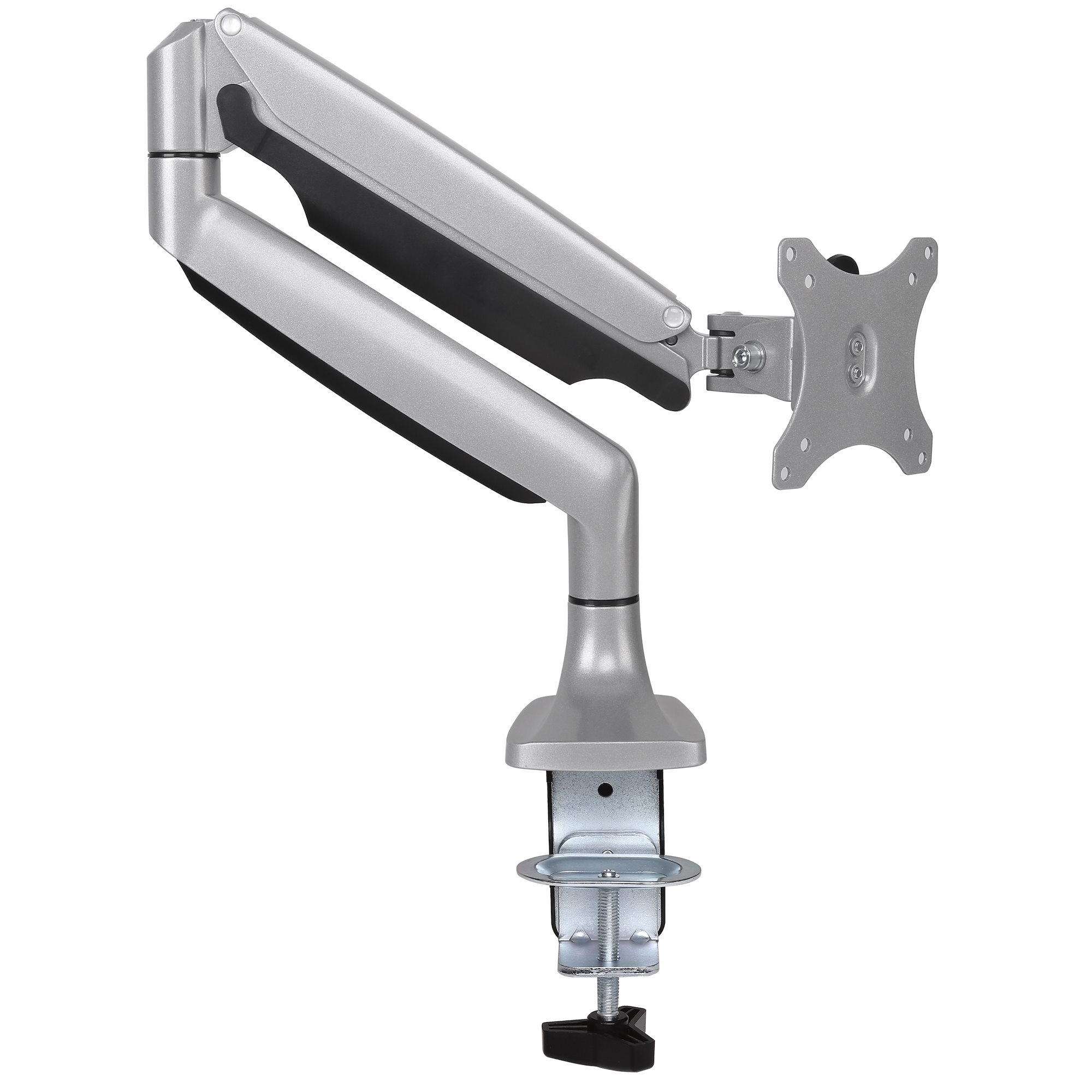 STARTECHCOM Articulating Monitor Arm Single Monitor Stand Monitors up to 81cm32in Aluminum VESA Mount Monitor Desk M