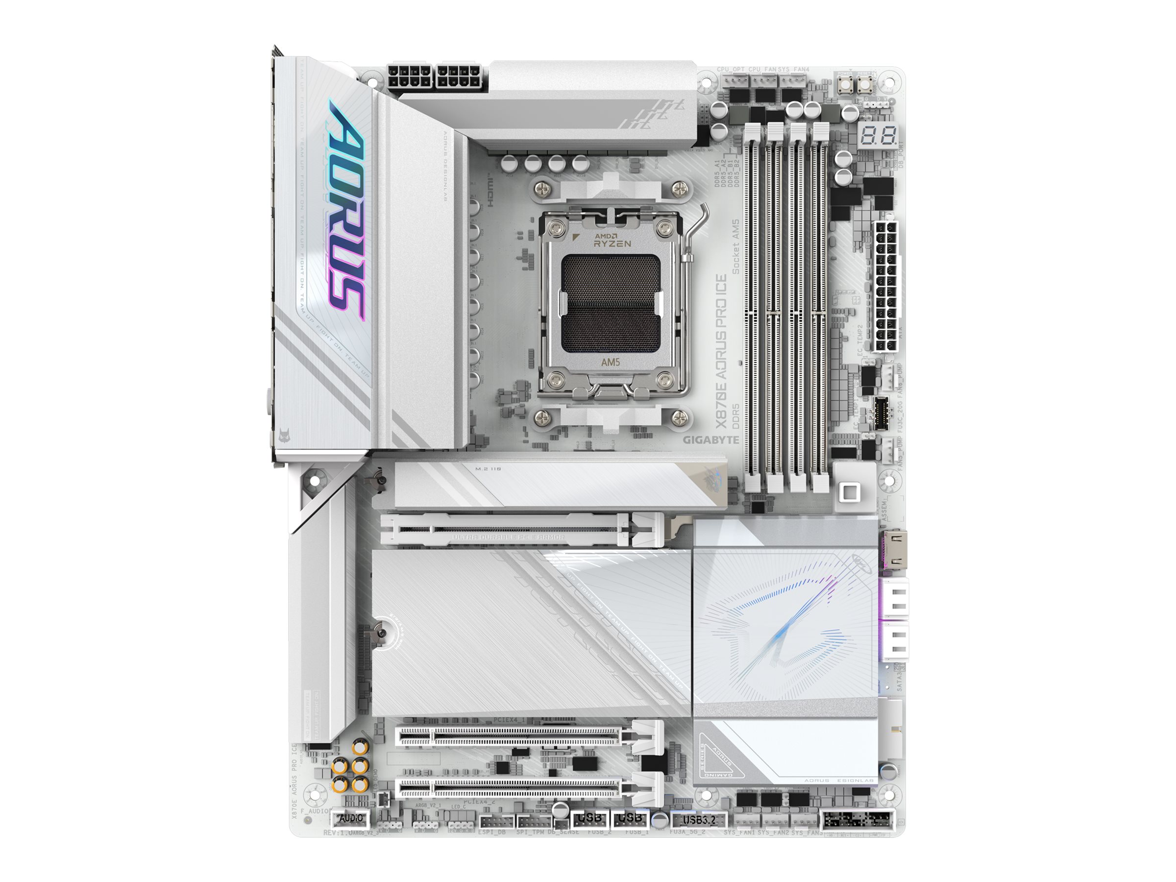 GIGABYTE X870E AORUS PRO ICE AM5 ATX MB GIGABYTE X870E AORUS PRO ICE AM5 ATX MB
