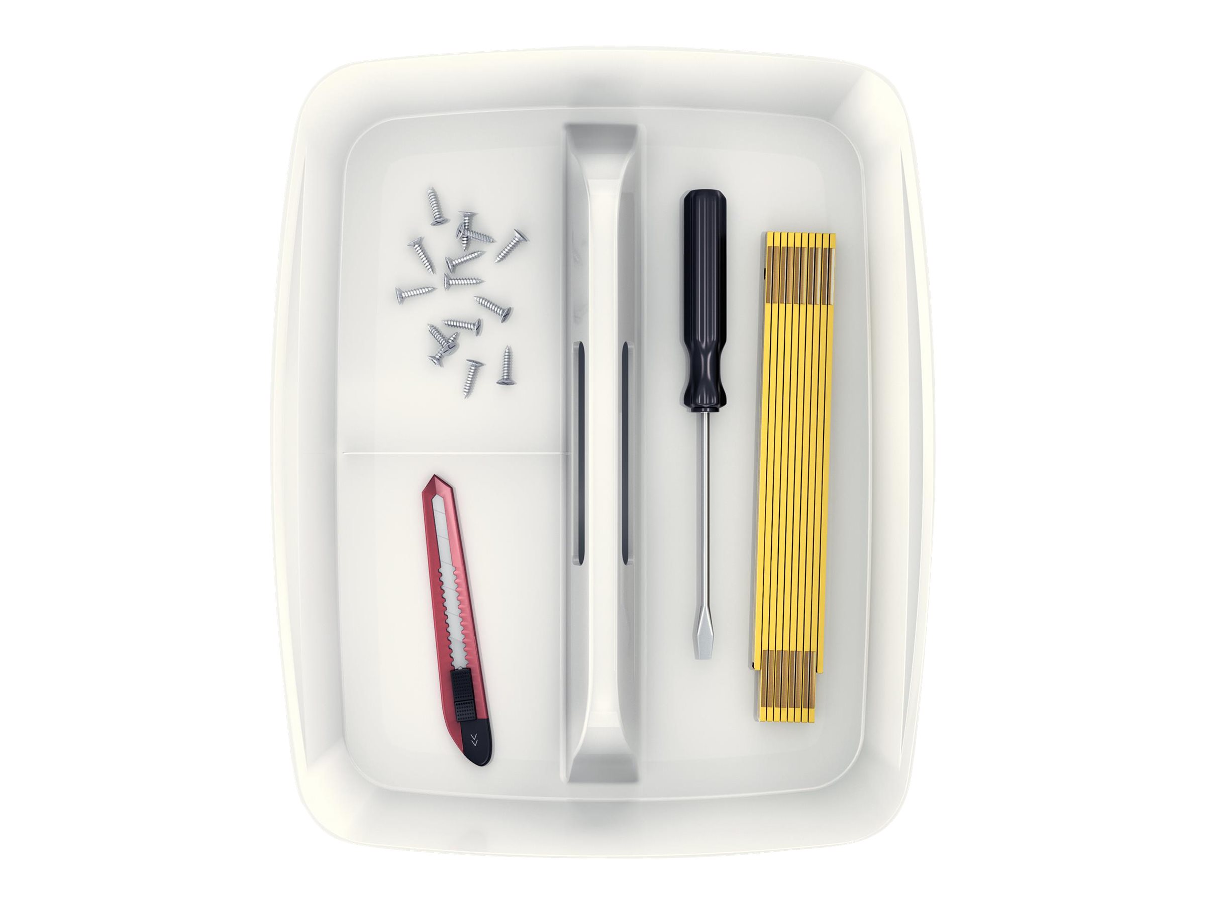 LEITZ MyBox Einsatz fuer Aufbewahrungsboxen 6,0 l perlweiss 37,5 x 30,7 x 10,1 cm LEITZ MyBox Einsatz fuer Aufbewahrungsboxen 6,0 l perlweiss 37,5 x 30,7 x 10,1 cm