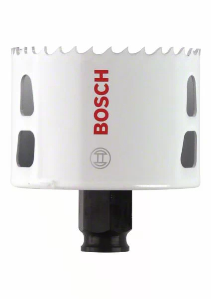 Bosch Bi-Metall Lochsäge (8% Kobaltlegierung, progressive Zahnleiste, für Holz und Metalle, Ø 68 mm)