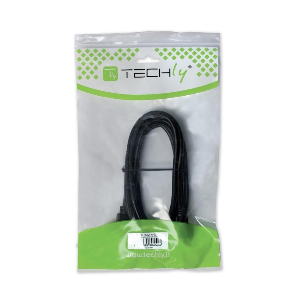 TECHLY Konverterkabel DisplayPort 11 auf HDMI schwarz 1m konvertiert das DisplayPort Signal in ein HDMI Signal
