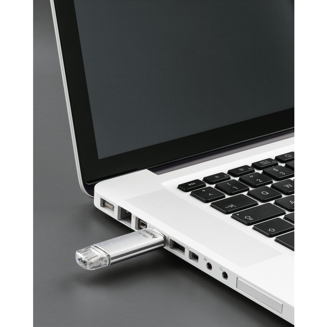 hama USBStick CLaeta silber 128 GB, 1 St