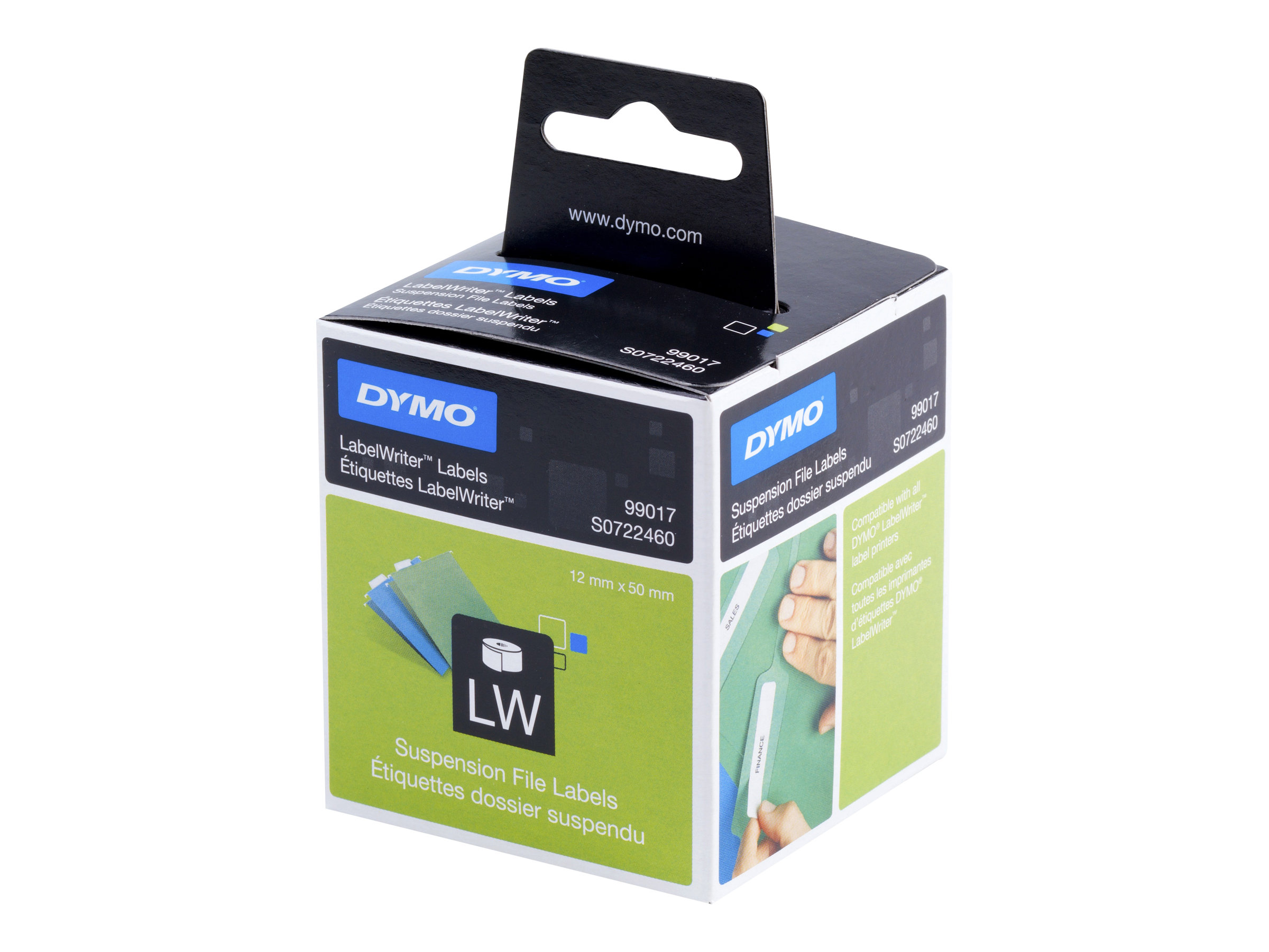 S0722460 DYMO 12x50mm WEISS