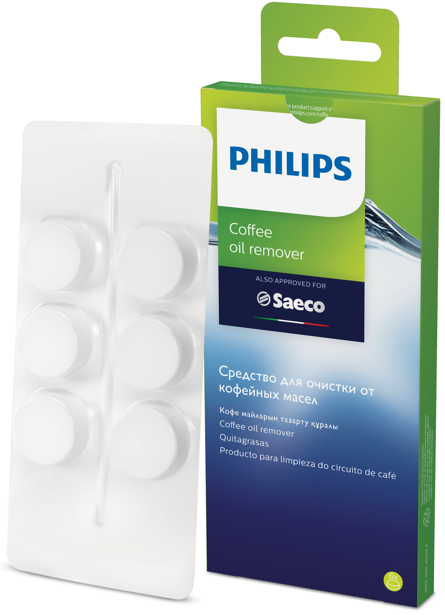 PHILIPS CA670410 Reinigungstabletten 6 St