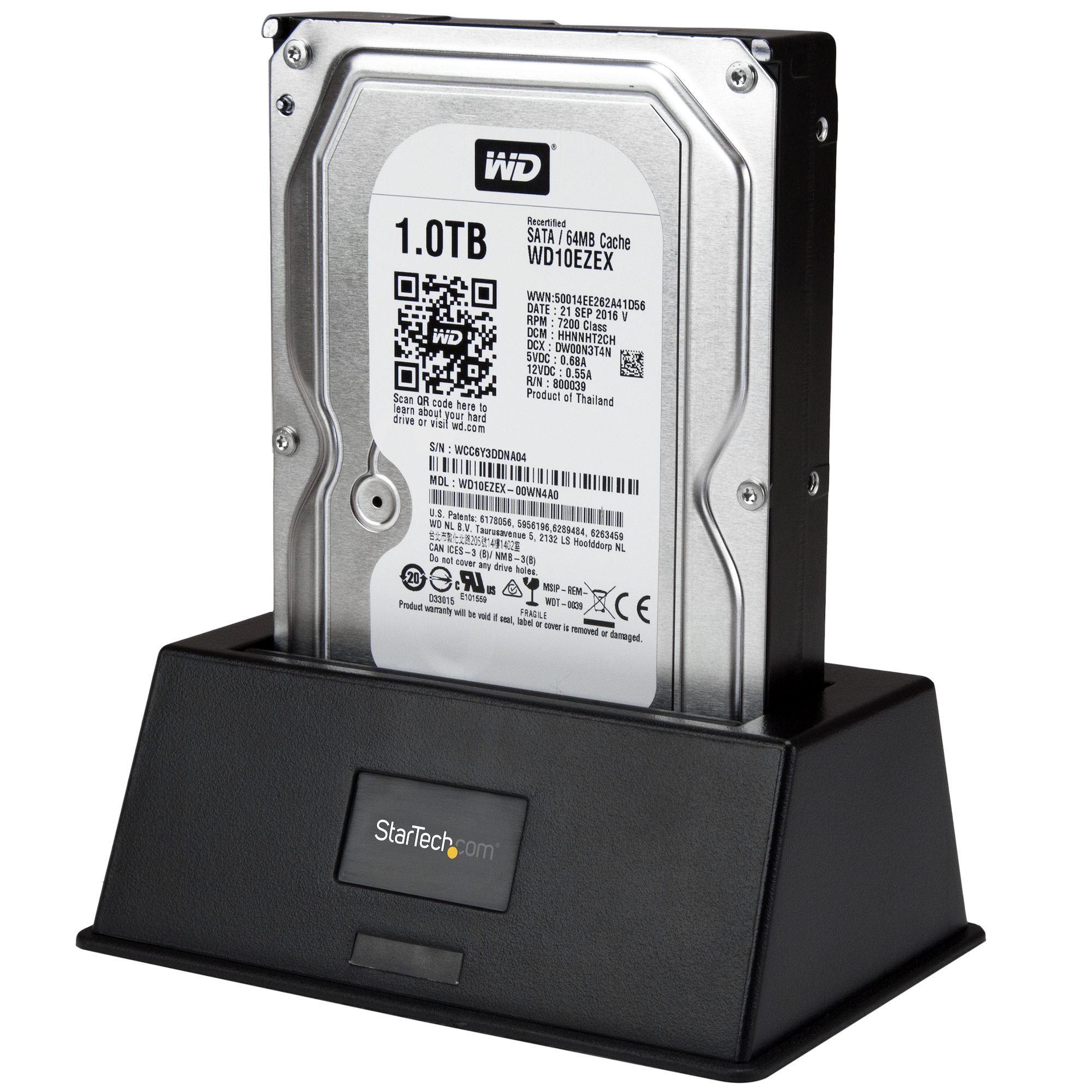 STARTECHCOM USB 30 SATA III FestplattenSSD Dockingstation mit UASP 6,358,89cm 2,53,5zoll SATA IIIII USB 3 HDDSSD Dock