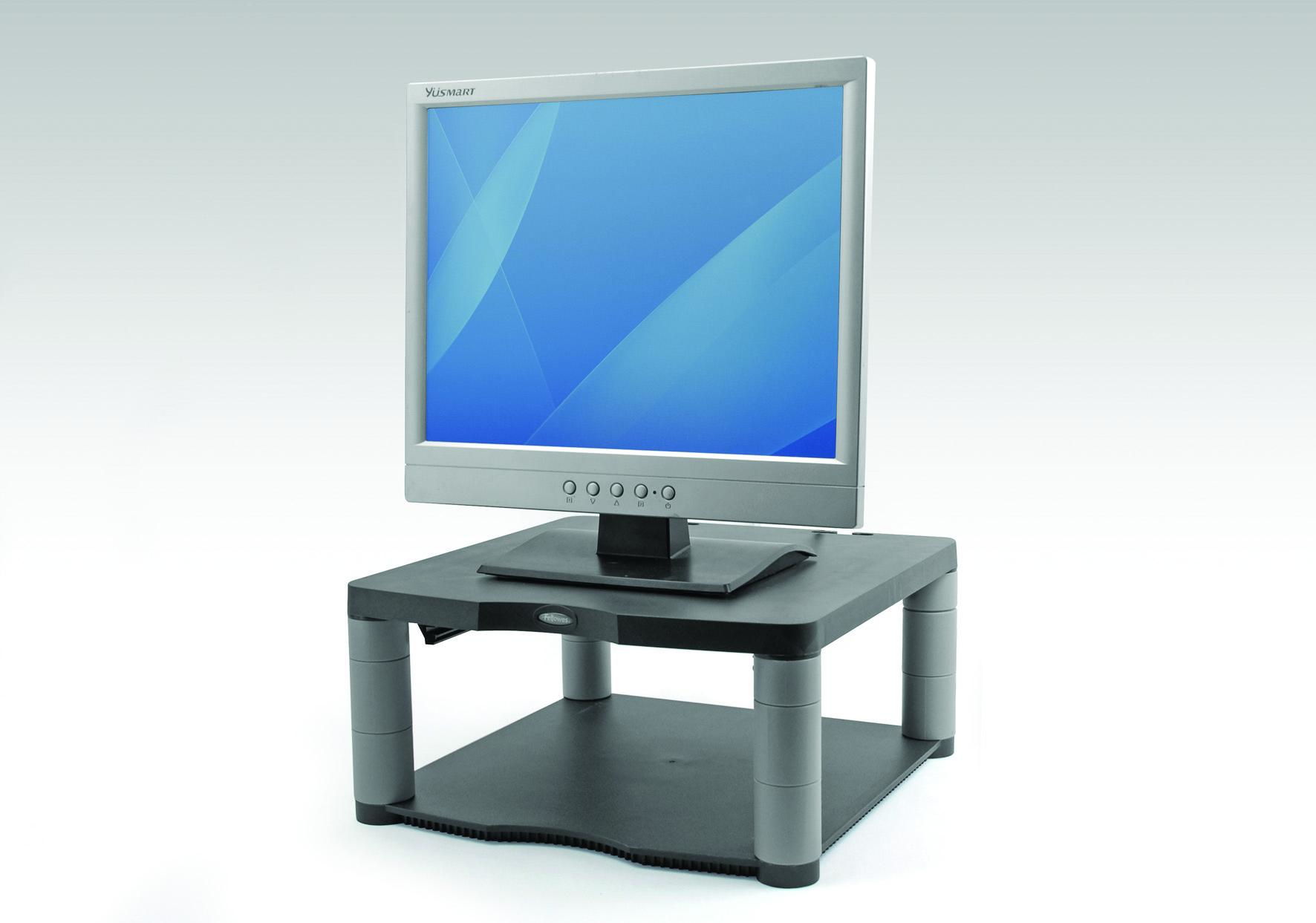 Fellowes MonitorstÃ¤nder Premium graphit