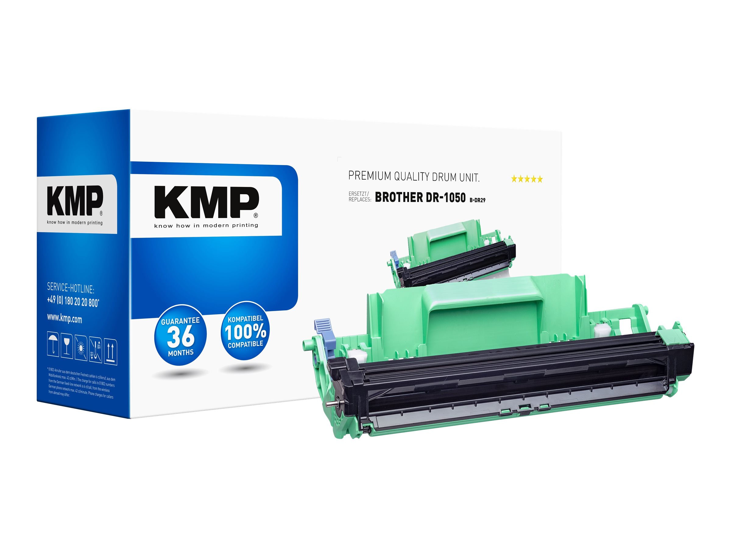 KMP B-DR29 schwarz Trommel kompatibel zu brother DR-1050 KMP B-DR29 schwarz Trommel kompatibel zu brother DR-1050