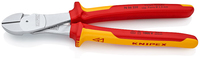 Knipex Kraftseitenschneider chrom isol. 250mm VDE 1000V Knipex Kraftseitenschneider chrom isol. 250mm VDE 1000V