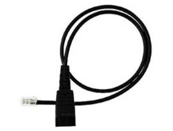 Jabra Kabel QD auf RJ10 glatt, 0,5m, Regelbelegung