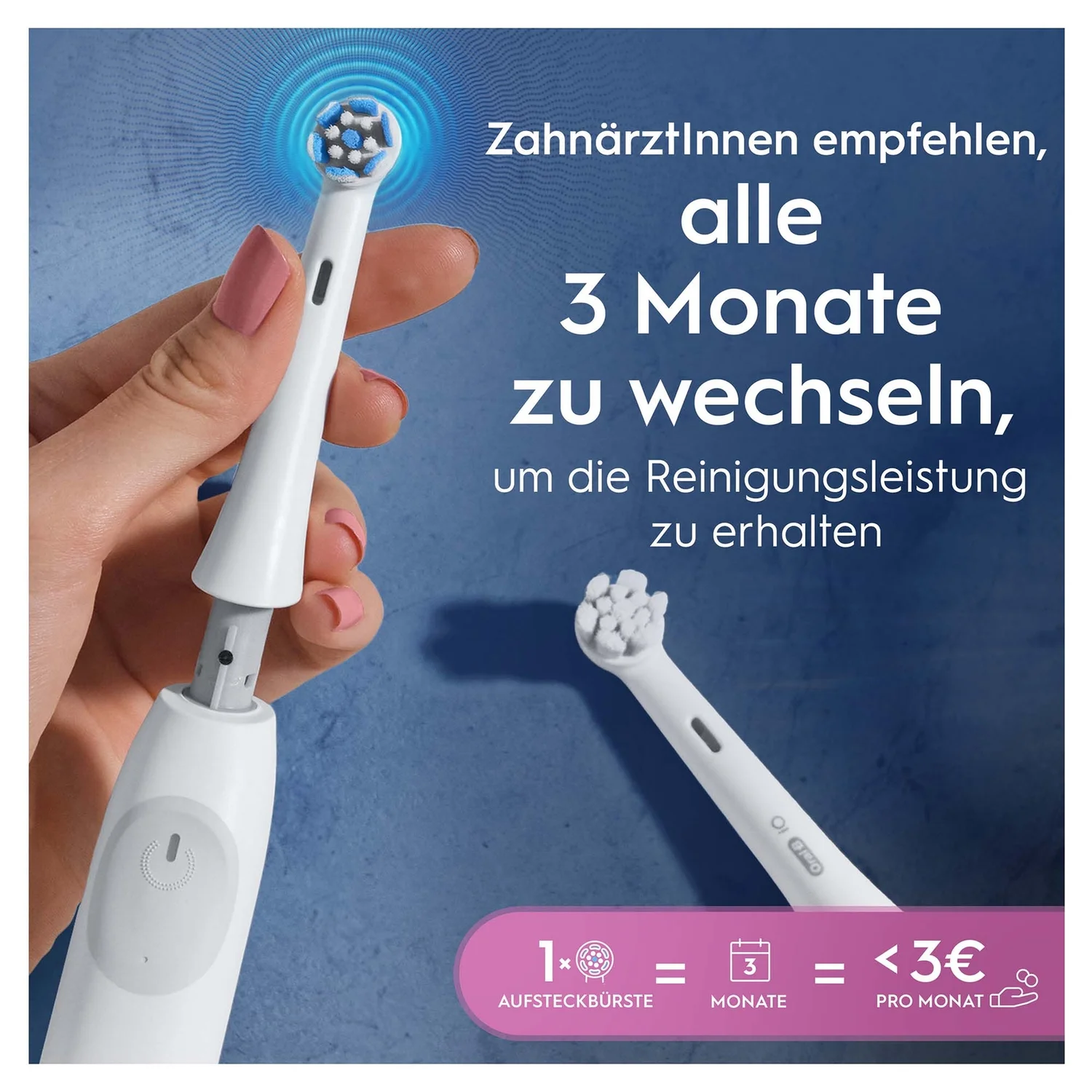 Braun Oral-B iO Sanfte Reinigung Zahnbürstenaufsätze
