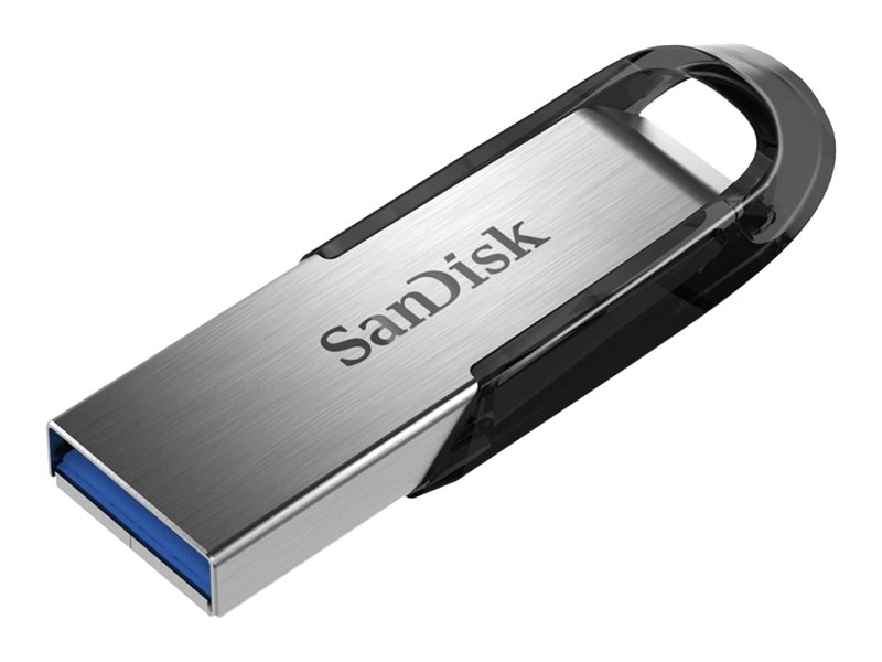SanDisk USB-Stick Ultra Flair silber, schwarz 16 GB