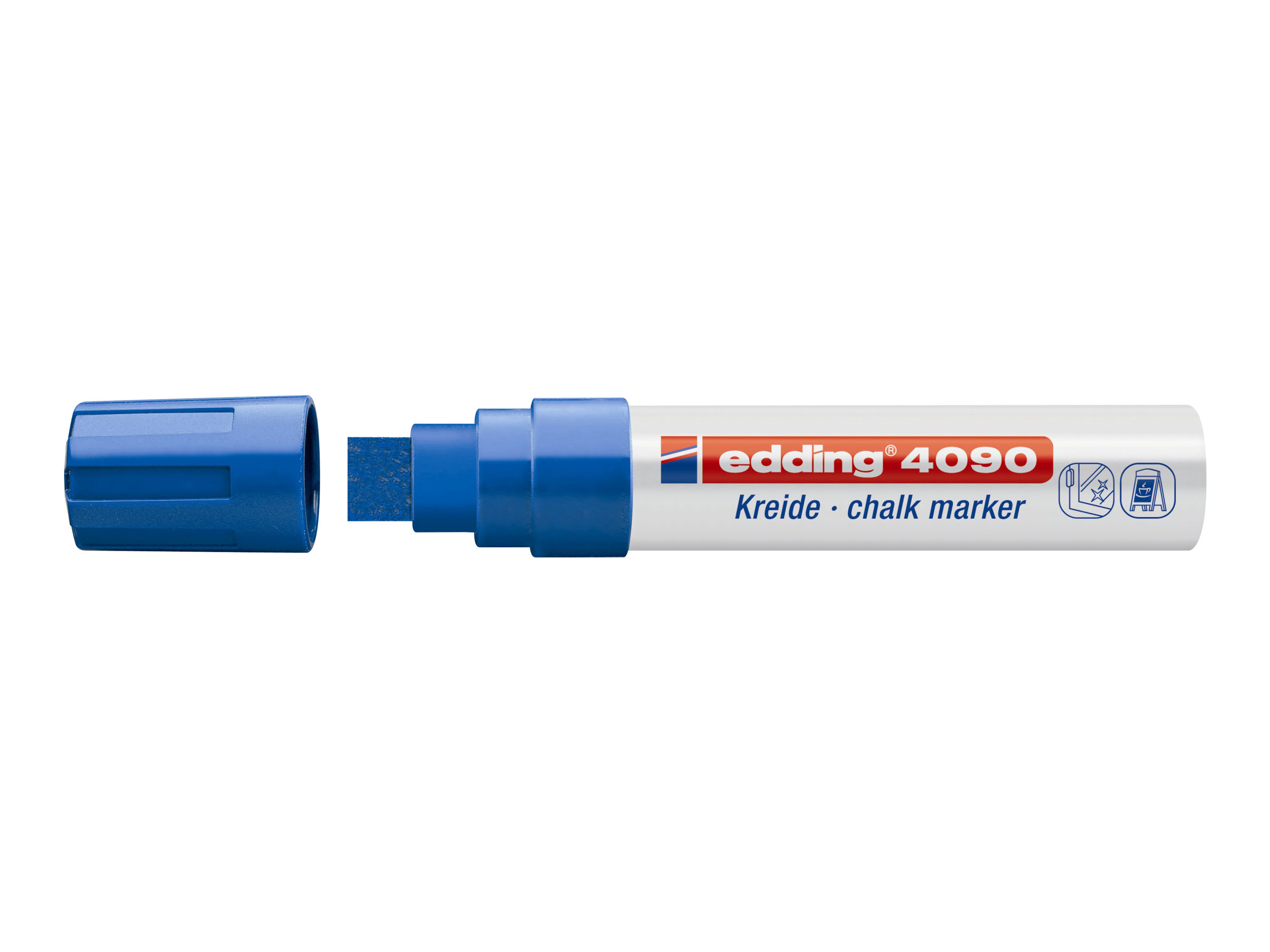 edding 4090-4999 Kreidemarker farbsortiert 4,0 - 15,0 mm, 4 St.