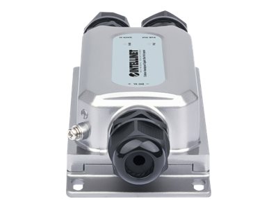 INTELLINET Outdoor Gigabit PoE++ Injektor Ein 60 Watt-Port, IEEE 802.3bt-konform IP67 wasserdicht, IK10 vandalismusgeschützt