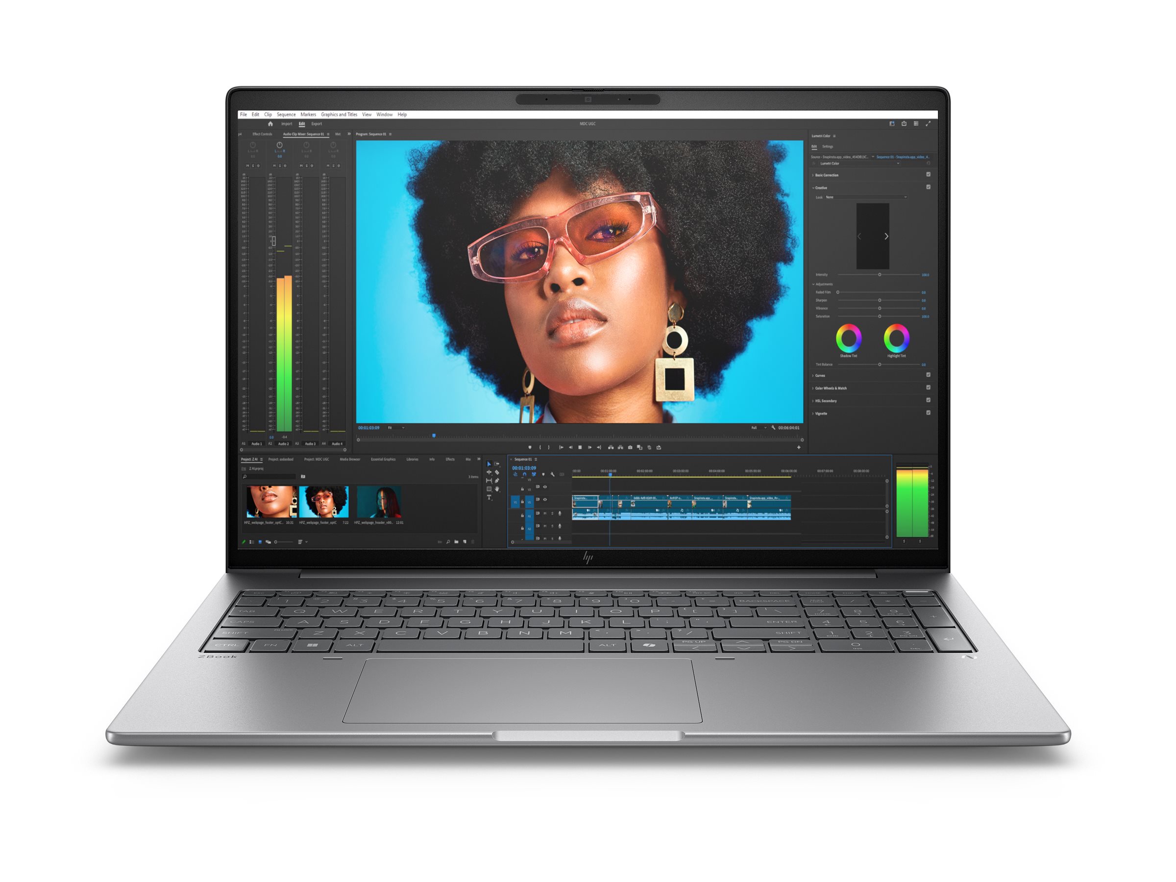 HP ZBook 8 G1i u7-265H 16 Zoll 64 GB RAM 2 TB SSD Touch