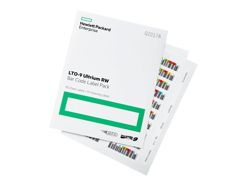 HPE Barcode-Etiketten (LTO-9) - für HPE T950/TFinity Full Height EDBA Sled