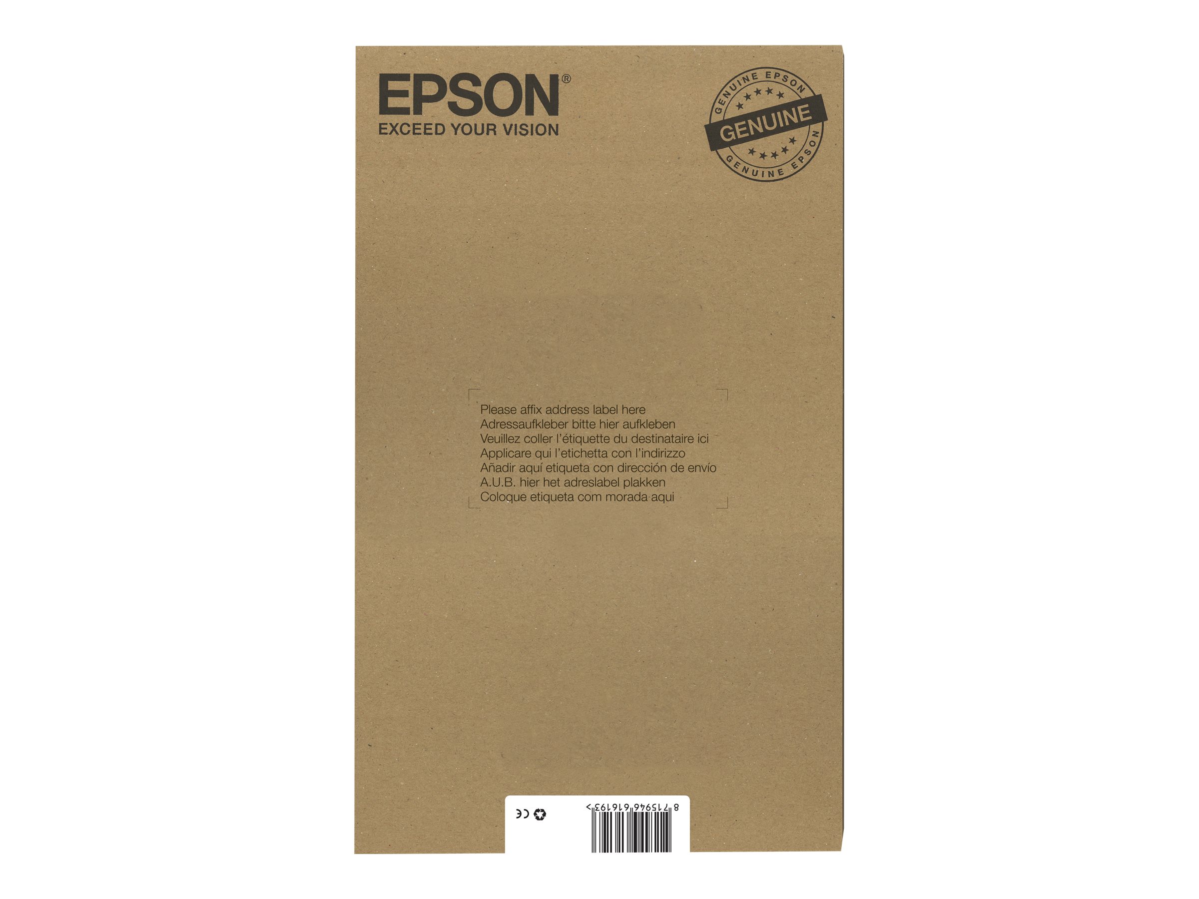 EPSON 4LB Multipack 5-colours 33 Ink Cartridge Easymail