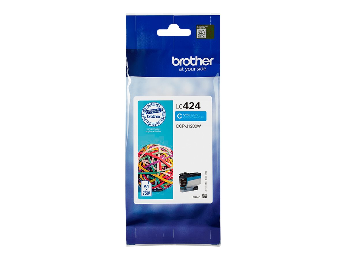 Brother Tinte LC-424C cyan