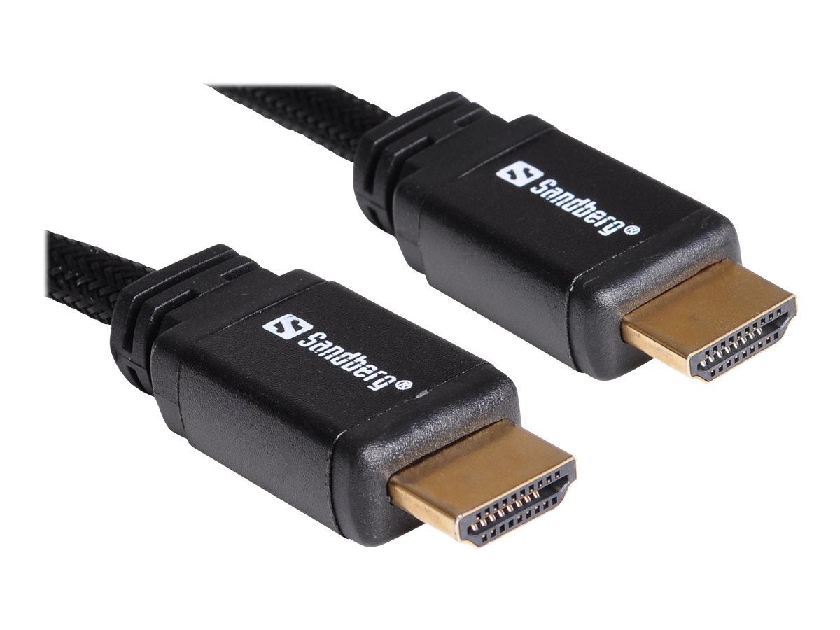 SANDBERG HDMI 2.0 19M-19M KABEL 2m SANDBERG HDMI 2.0 19M-19M KABEL 2m