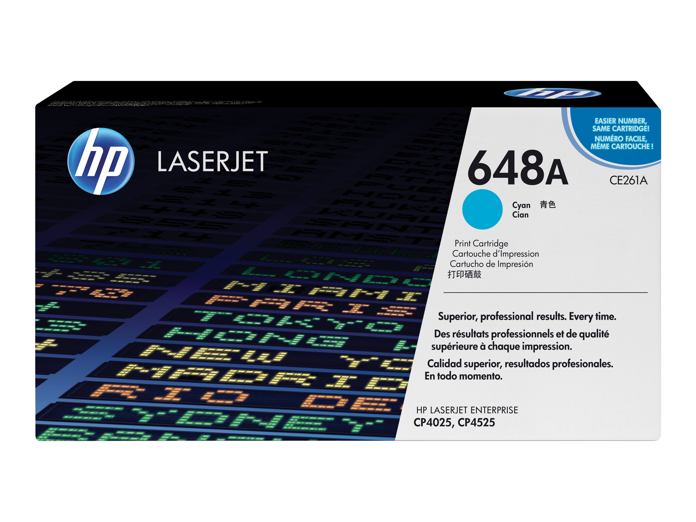 HP 648A (CE261A) cyan Tonerkartusche HP 648A (CE261A) cyan Tonerkartusche