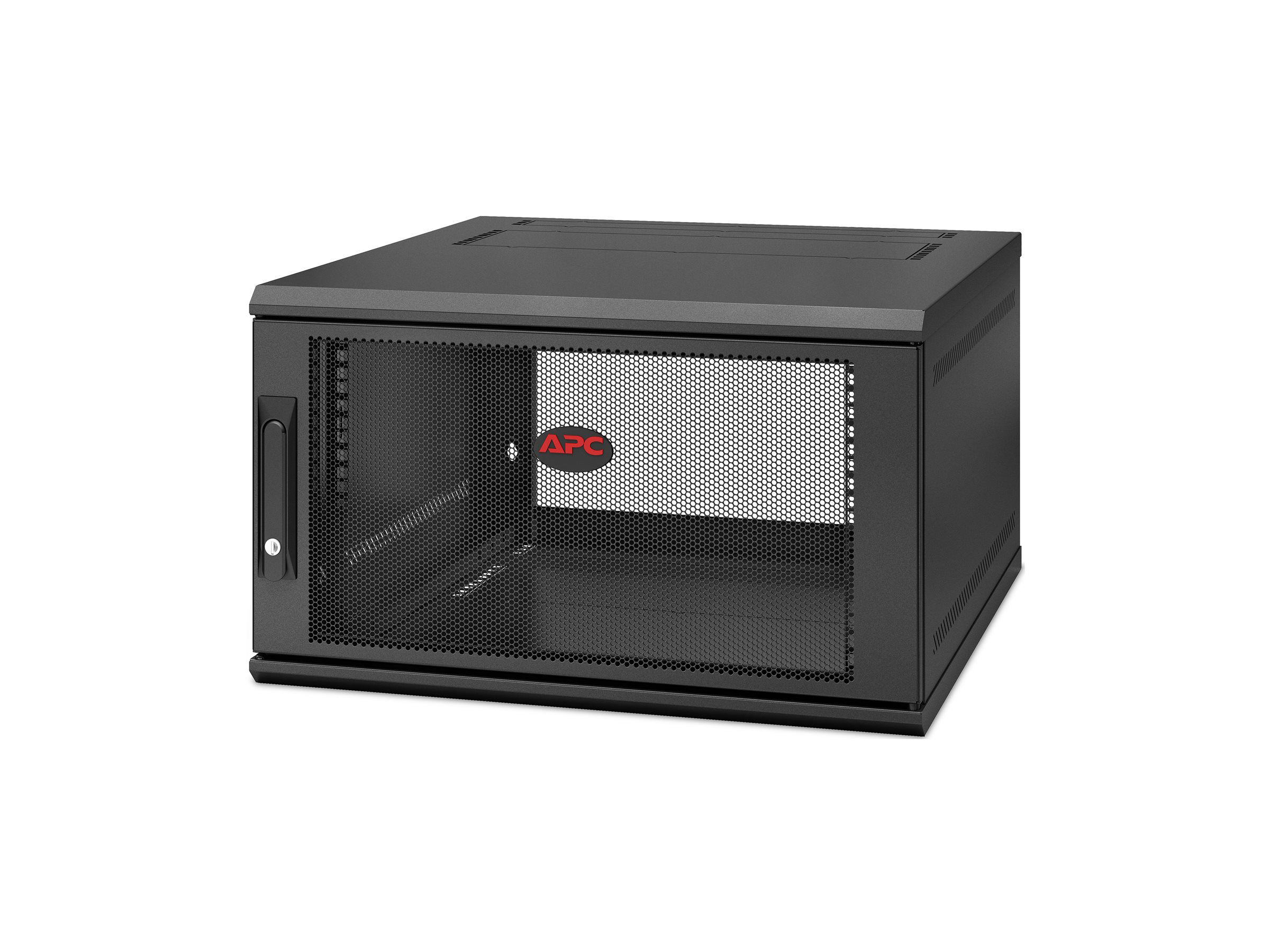 APC NetShelter WX 6U Single Hinged Wall-mount Enclosure 600mm Deep APC NetShelter WX 6U Single Hinged Wall-mount Enclosure 600mm Deep
