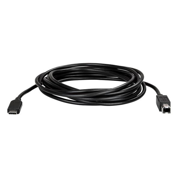 StarTech USBC to USBB Printer Cable MM 3 m 10 ft USB 20