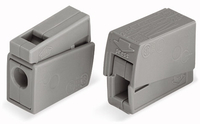 Wago Leuchtenklemme 224-101 1-2,5/0,5-2,5qmm grau