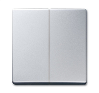 Busch-Jaeger Serienwippe 2105-33 AW44 aluminiumsilber Busch-Jaeger Serienwippe 2105-33 AW44 aluminiumsilber