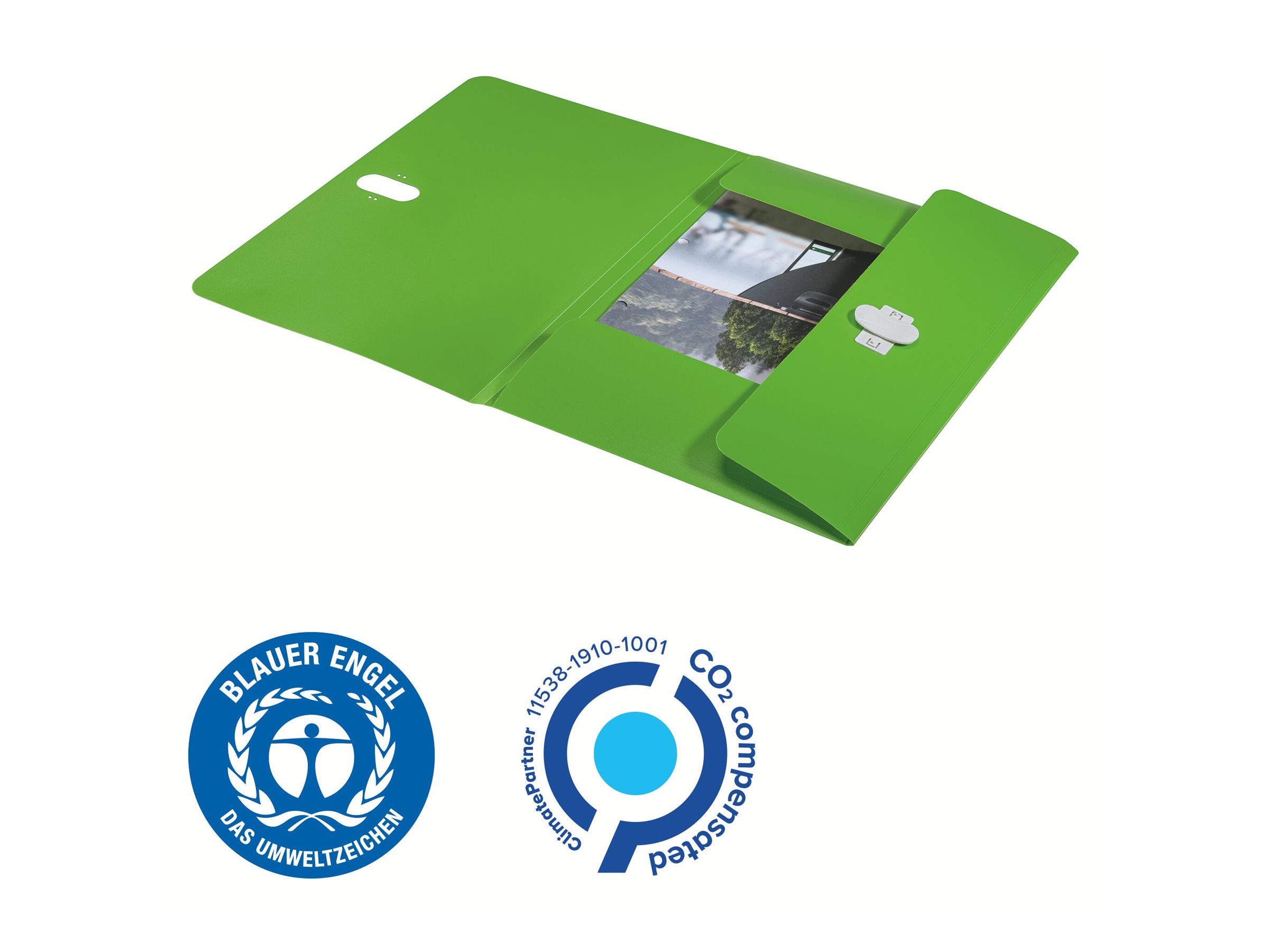 LEITZ Sammelmappe recycle 4622 DIN A4 gruen