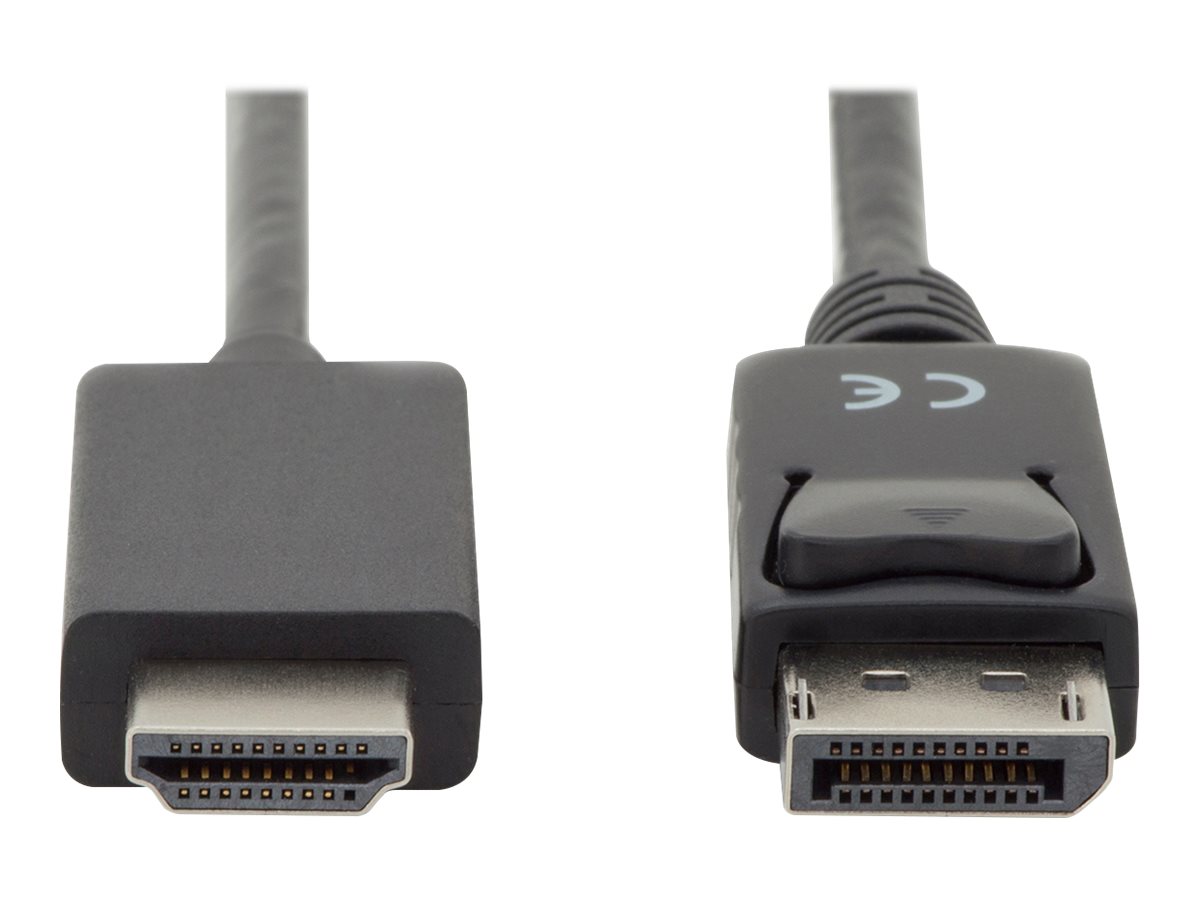ASSMANN DisplayPort Adapterkabel DP - HDMI Typ A St/St 2.0m m/Verrieg. DP 1.2 HDMI 2.0 4K/60Hz CE sw ASSMANN DisplayPort Adapterkabel DP - HDMI Typ A St/St 2.0m m/Verrieg. DP 1.2 HDMI 2.0 4K/60Hz CE sw